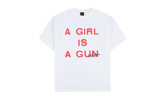 Girl Is A Gun SS Tee "White" P26SP082-WHT