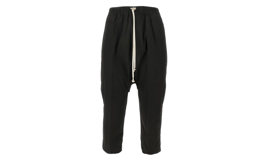 Drawstring Cropped Pants "Black" RU01F2381 P 09