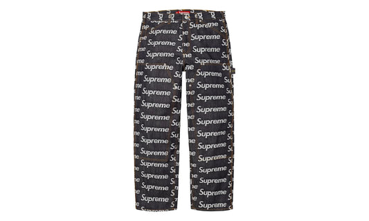 Jacquard Logos Double Knee Denim Painter Jeans "FW25 - Rigid Indigo" SU26912