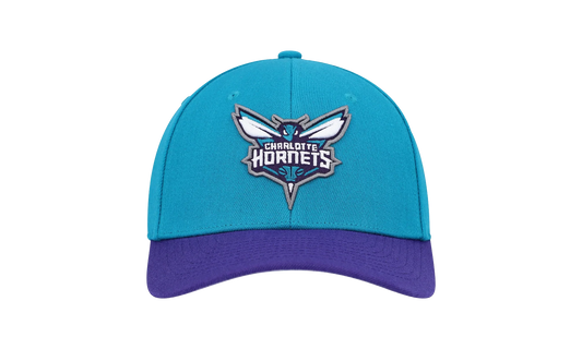 NBA Team 2 Tone 2.0 Stretch Snapback Cap "Charlotte Hornets - Teal / Purple" HHSS3265 CHOYYPPPTLPR