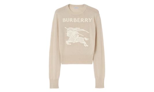 Equestrian Knight Cotton Wool Sweater WMNS "Easel Beige" 8122343