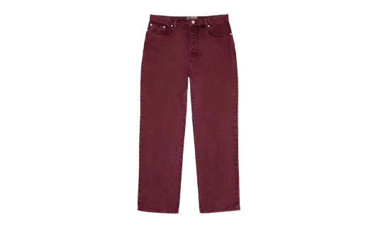 Washed Canvas Classic Jean "WINE" 116659 WINE
