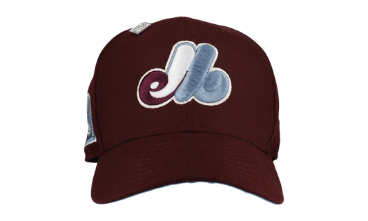 59FIFTY Montreal Expos Olympic Stadium Fitted Hat "Plum / Ice" NE170