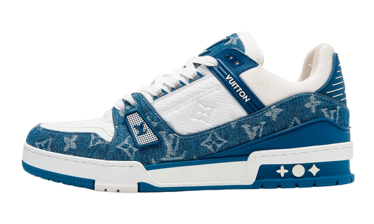 LV Trainer Low "Monogram Denim White Blue" 1A9JGU