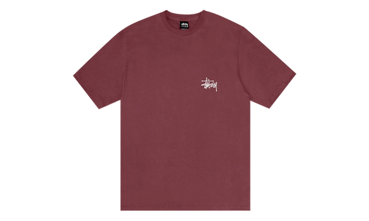 Basic Tee "Oxblood" STUS415