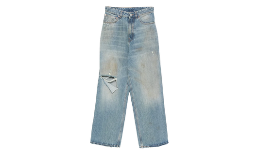 Distressed Baggy Jeans "Light Blue" UH76DP180LD LIGH