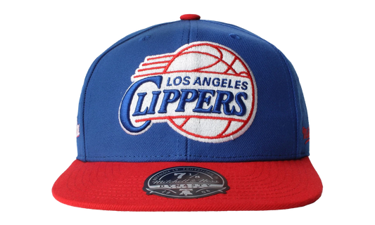 NBA Hardwood Classics Core Side Fitted Cap "Los Angeles Clippers - Royal Red" 6HSFDX21137 LACRYRD