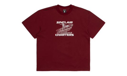 Offshore Charter Short Sleeve T-Shirt "Red" SMT171 1 RED