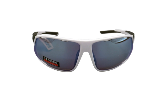 Strive Sunglasses "Tuned Baseball Blue - Satin White / Carbon" 8650108 110664