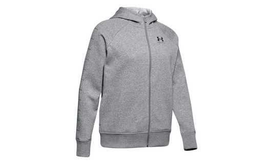Rival Fleece Sportstyle Hoodie WMNS "Steel Medium Heather / Black" 1348559 035