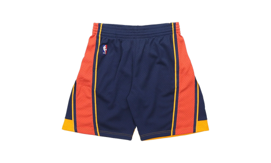 NBA Swingman Road Shorts "2009-10 Golden State Warriors - Navy" SMSHGS18232 GSWNAVY09