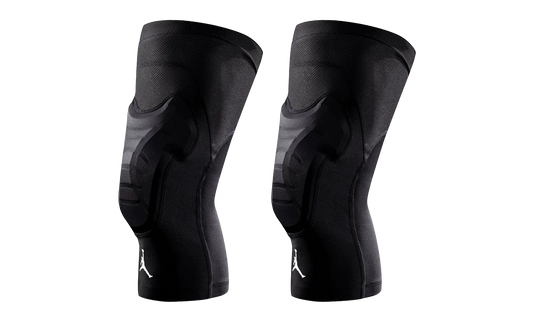Air Jordan PADDED KNEE SLEEVES "Black / White" J.KS.02.010