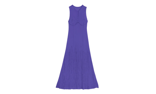 SLEEVELESS MIDI DRESS "BLEUET" RW DR0042 K034 E24 224