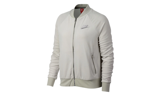 Velour Full Zip Jacket WMNS "Oatmeal Grey" 921149 072