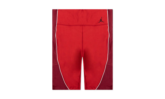 Jordan Essential Mid-Rise Bike Shorts WMNS "Varsity Red / Team Red / Black" DC2177 636