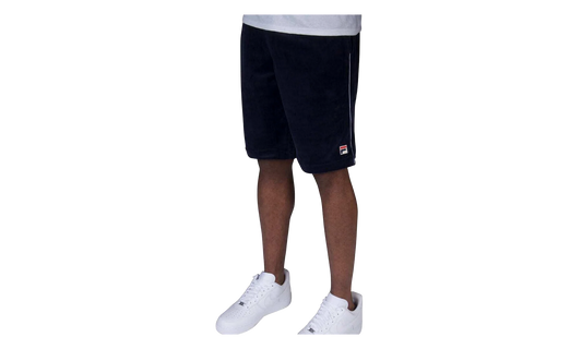 Cristaudo Velour Shorts "Black" LM181L24 412