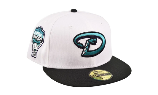 59FIFTY Arizona Diamondbacks Grape Fitted Hat "White" 70947482