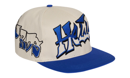 Records Snapback Hat "Blue" HSR207