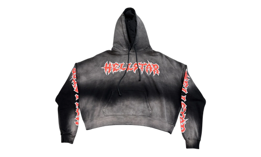 Stars Shine Graffiti Hoodie "Black / Red" HSR251