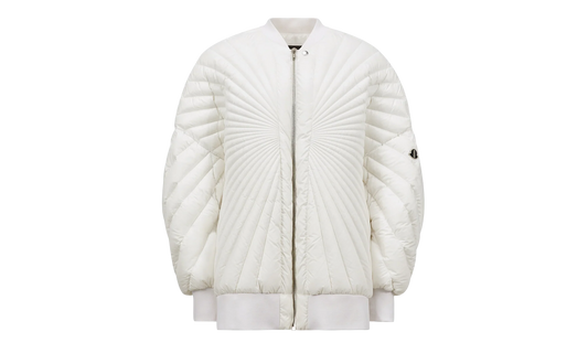 Rick Owens Woven Radiance Peter Jacket "Milk" MON40