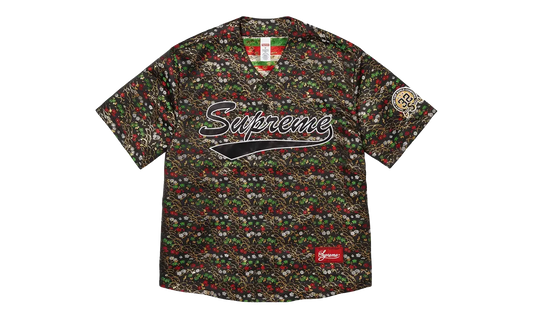 Floral Jacquard Jersey "SS26 - Black" SU27411