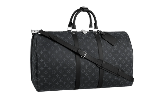 Keepall Bandouliere 55 "Monogram Eclipse Black" M40605