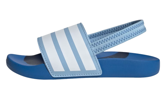 Adilette Estrap Slides PS "Clear Sky / Cloud White / Bright Royal" JR5332