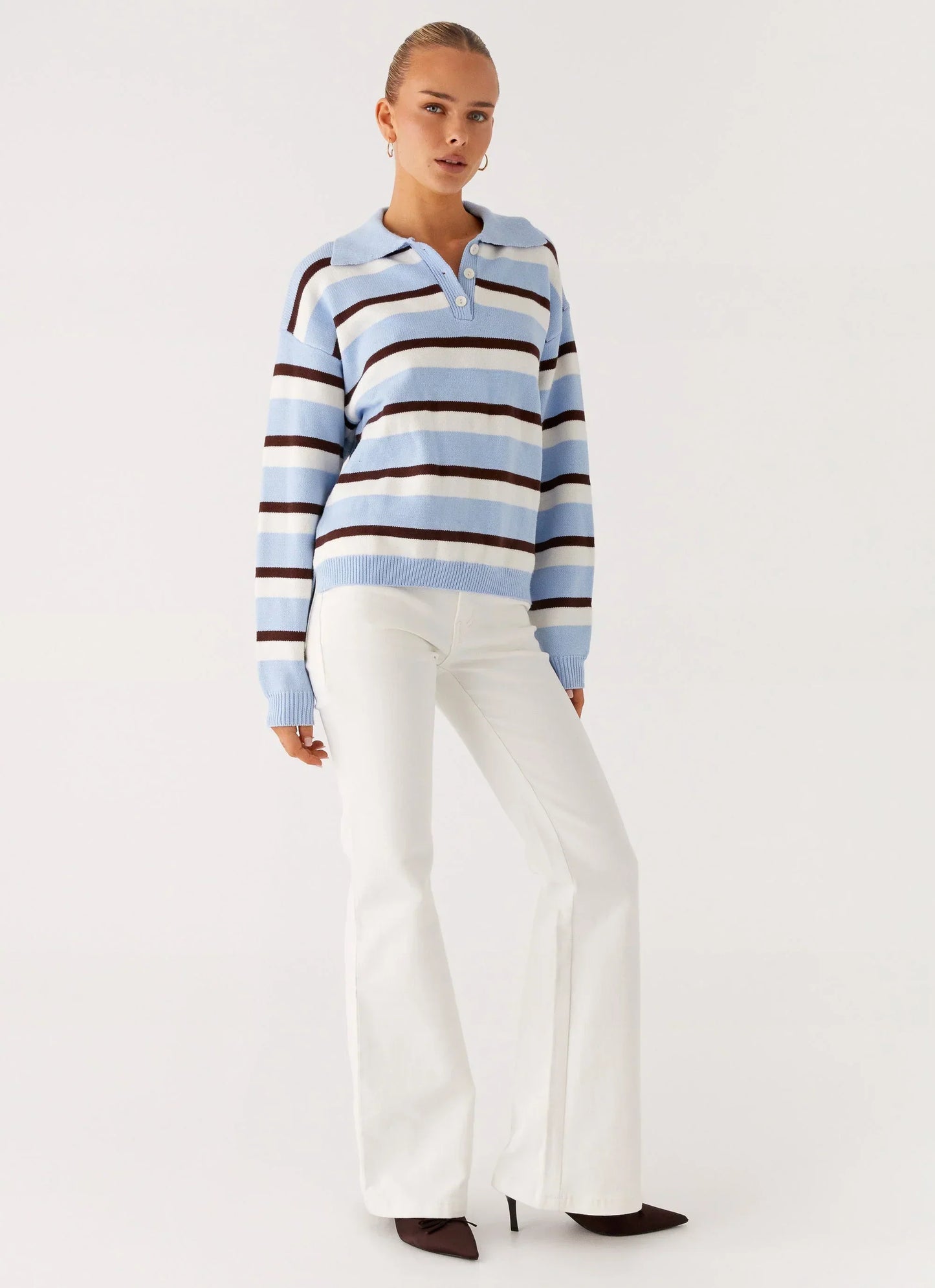 Aldo Bootleg Jeans - White