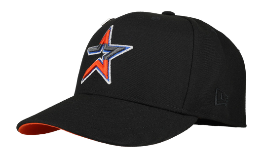59FIFTY Houston Anniversary 50th Anniversary "3 Tier" Fitted Hat "Black / Orange" 123451297745