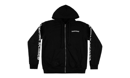 Thermal Scroll Logo Zip Up Hoodie "Black" CHRM0881