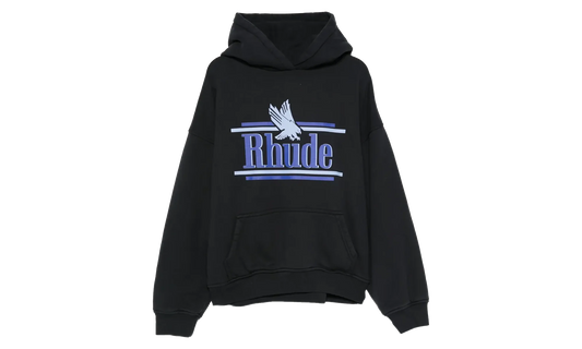 Rossa Hoodie "Vintage Black / Blue" RHSS26HO01012 BLK