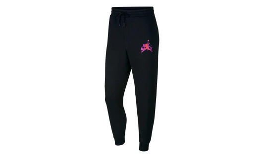 Air Jordan Jumpman Classics Fleece Pant "Black / Vivid Purple / Orange" BV6008 011