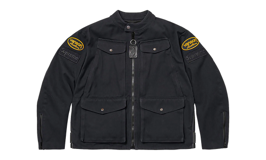 Vanson Leathers® Cordura® Jacket "SS26 - Black" SU27117
