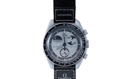Swatch x Omega Bioceramic Moonswatch "Mission To Earthphase" SO33M700