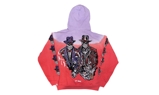 Sit Down Hoodie "Purple / Red" WL013