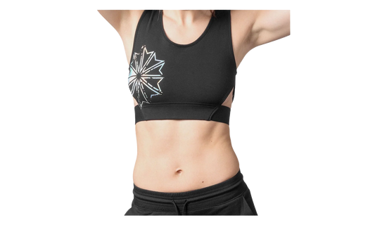 Teyana Taylor French Terry Sports Bra WMNS "Black" CW9661