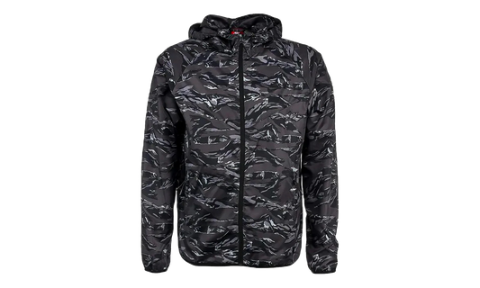 Mountain Vented Windbreaker Packable Jacket "Camo Black" 546317 010