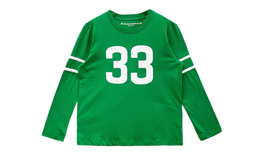 33 Horseshoe Logo Long Sleeves Tee "Green" CHRM0766
