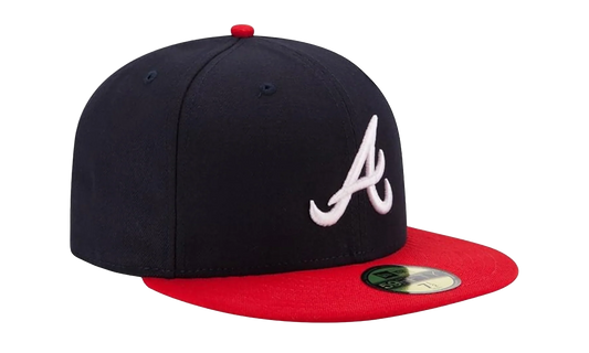 59FIFTY Atlanta Braves Fitted Cap "Navy / Red" 70361069