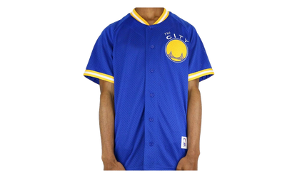 NBA GOLDEN STATE WARRIORS SEASONED PRO MESH BF SS TEE "Golden State Warriors" 418TH3106AGSWIH