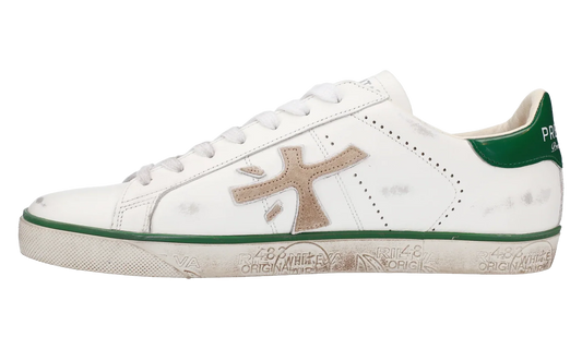 Steven Sneakers "White / Beige / Green" STEVEN 6645