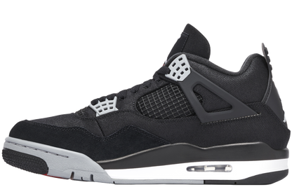 4 Retro SE Black Canvas