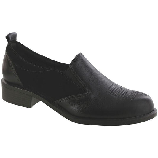 Women's Saddle Oxford Dress Shoe in Black