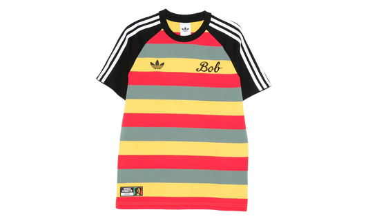 Striped SS Tee "Bob Marley" JY5212