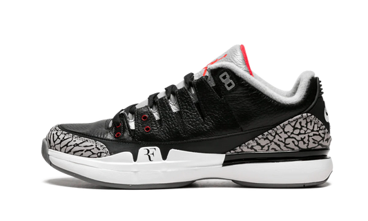 Zoom Vapor AJ3 "Black/Cement Jordan 3" 709998 010