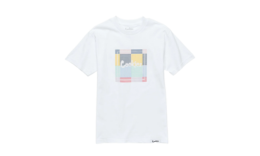 South Hampton Seersucker Patchwork Logo Tee Shirt "White" 1542T3860 WHT