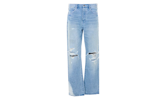Repair Knee Blowout Jeans "Light Indigo" P011 GDBT226