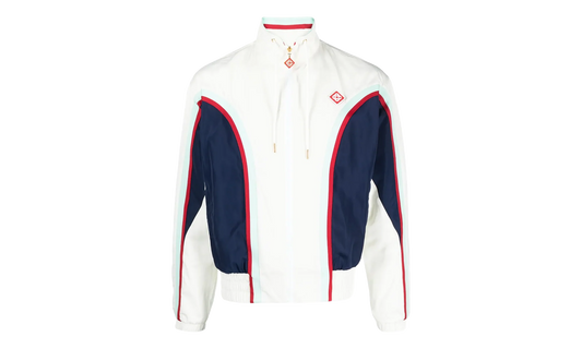 Side Panelled Track Windbreaker Jacket "White" MF23 JK 241 01 WHIT
