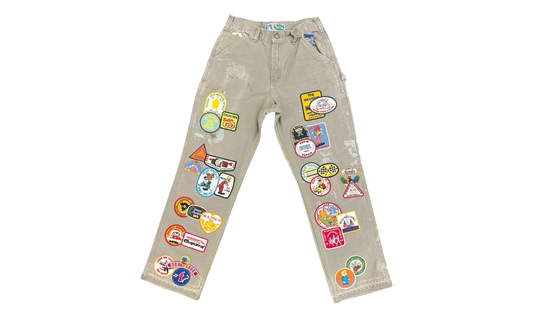 Gentlemen's Carpenter Trouser "Grey" BWA95