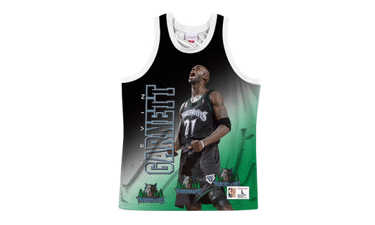 NBA Behind The Back Jersey "Timberwolves Kevin Garnett" MSTKMI19002 MTIWHITKGA